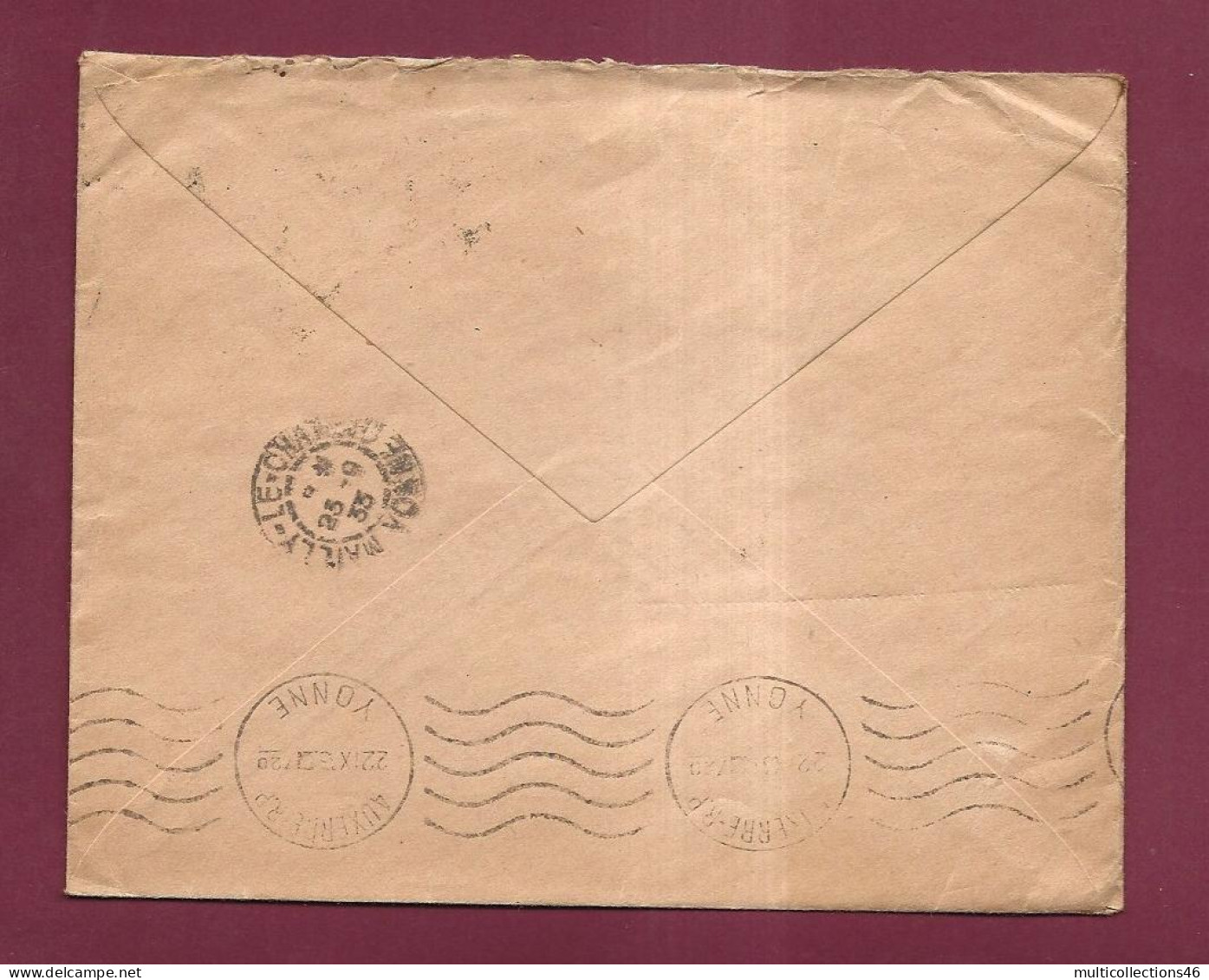 170723A - LETTRE ETRANGER - PERFORE RL - LEOPOLD REITZER SZEGED HONGRIE - 1933 - Postmark Collection
