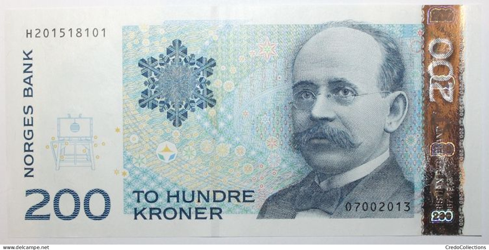 Norvège - 200 Kroner - 2013 - PICK 50f - NEUF - Norway