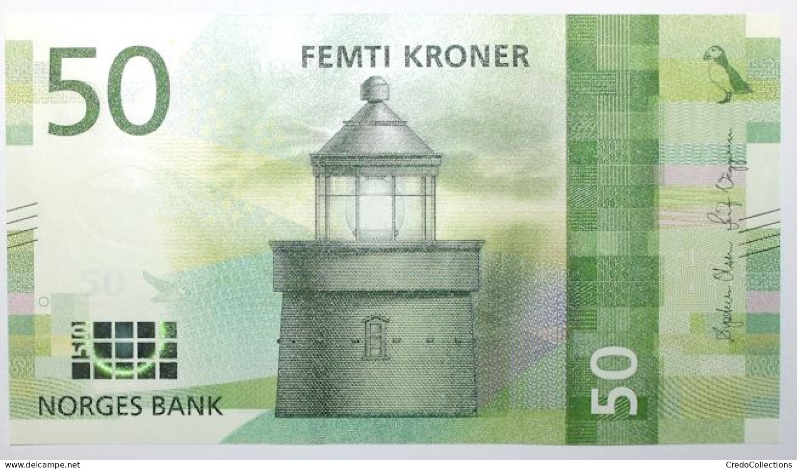 Norvège - 50 Kroner - 2017 - PICK 53a - NEUF - Noorwegen