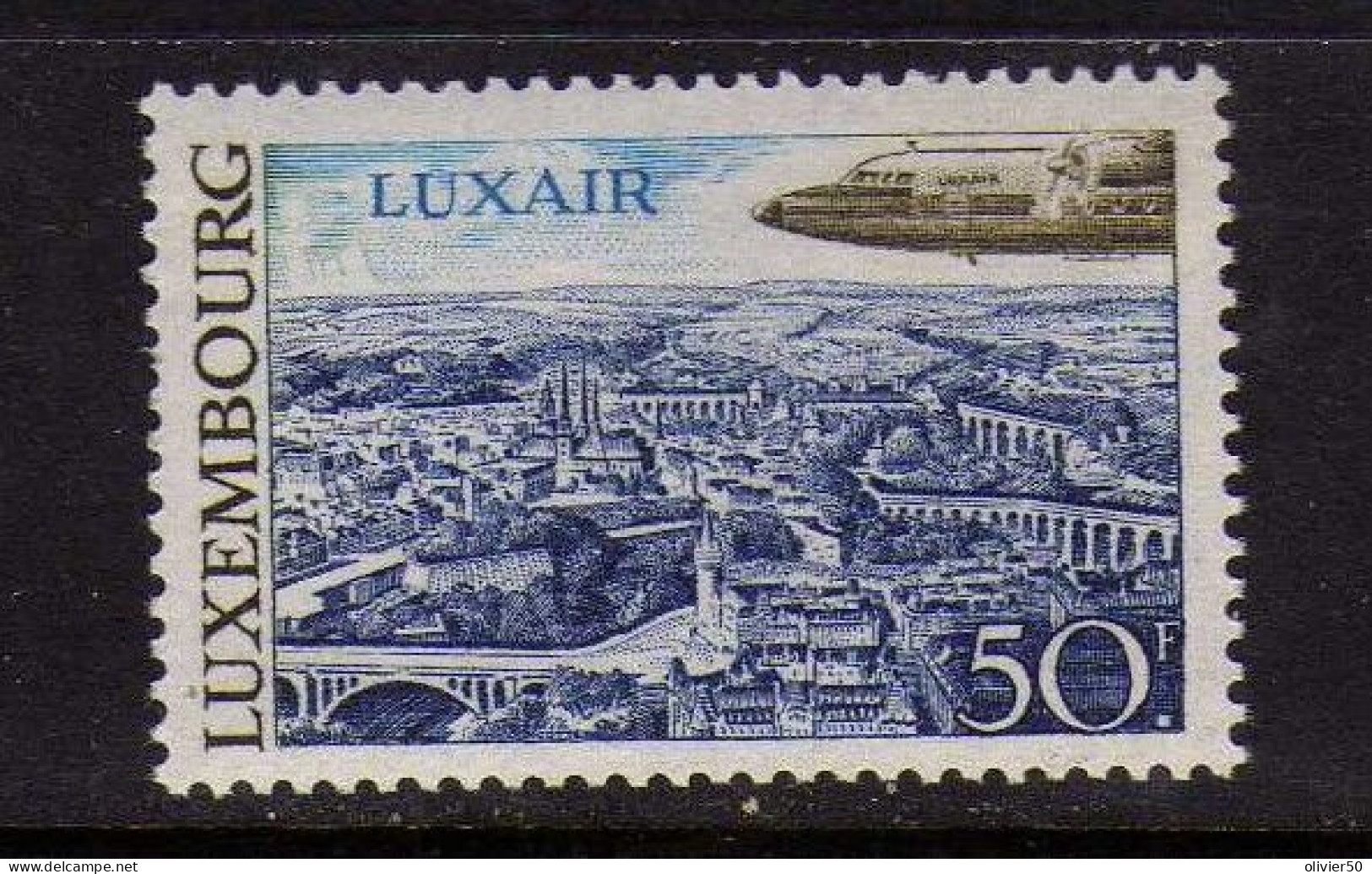 Luxembourg - (1968) - P A   50 F. Avion En Vol  Neufs** - MNH - Nuevos