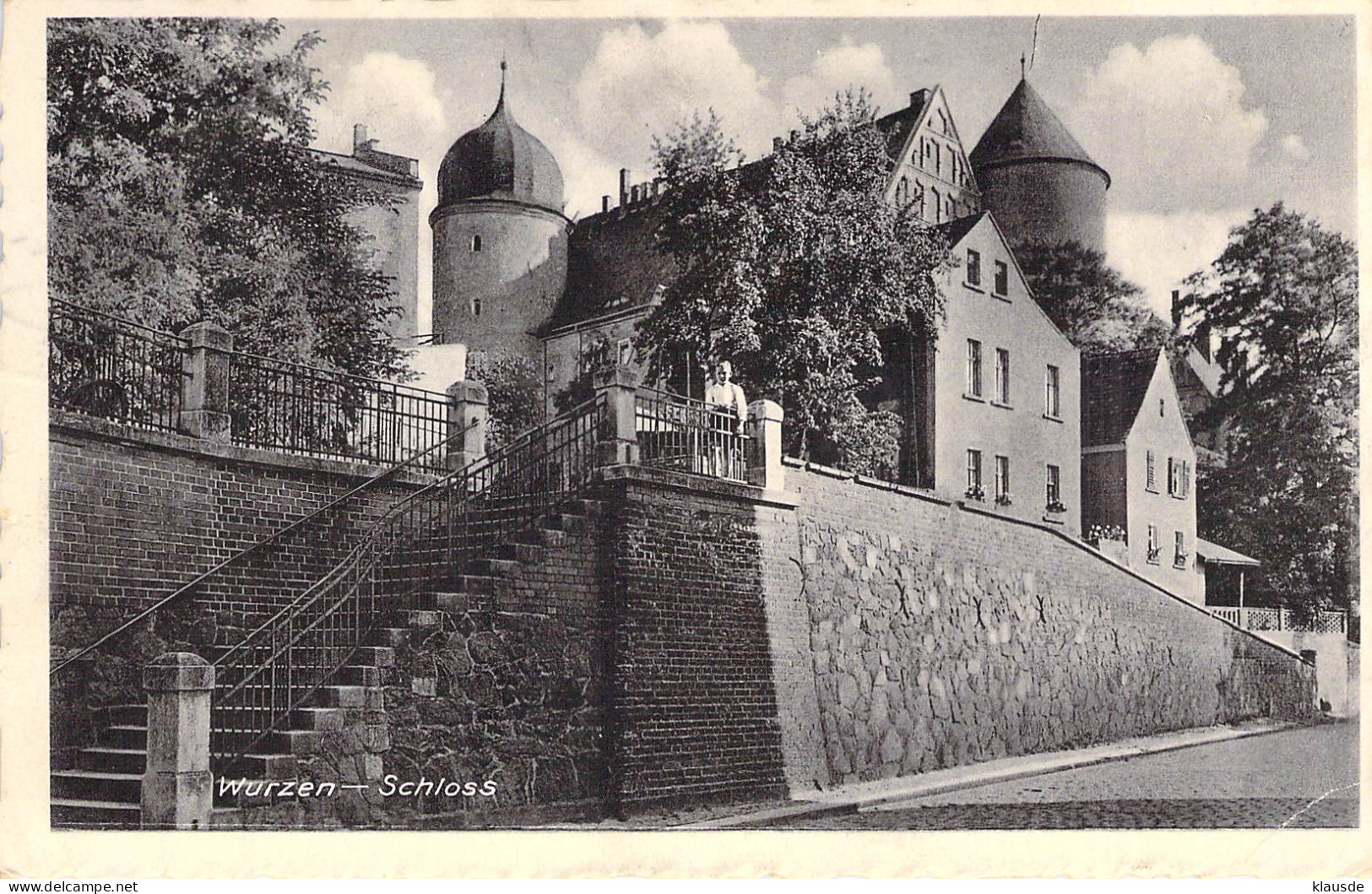 Wurzen - Schloss Gel.1942 - Wurzen