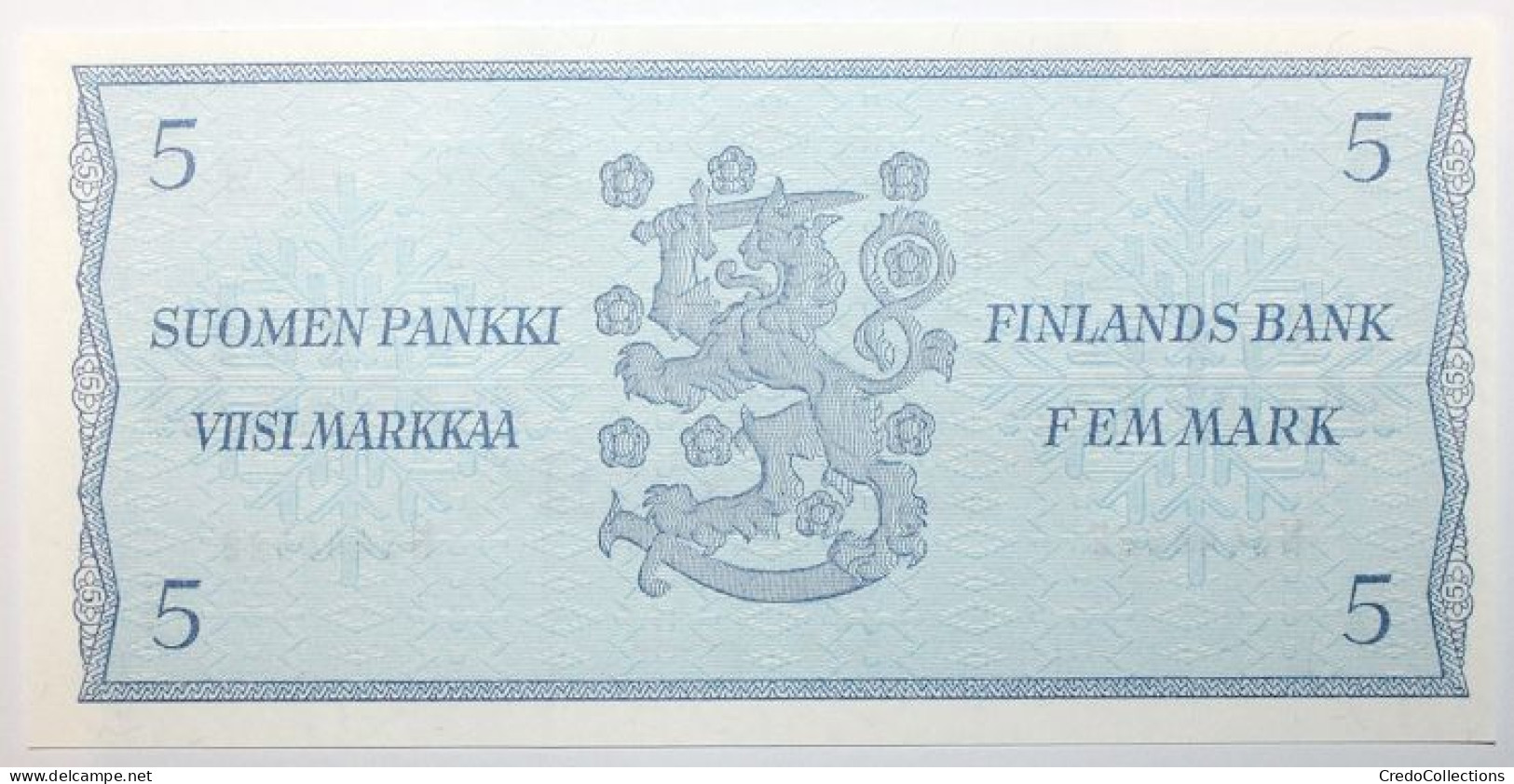 Finlande - 5 Markkaa - 1963 - PICK 106Аa.160 - SPL - Finnland