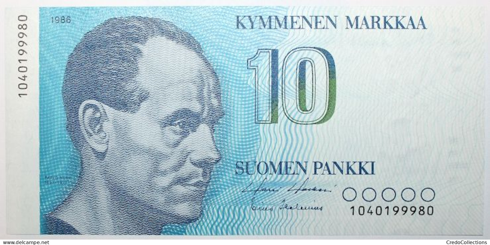 Finlande - 10 Markkaa - 1986 - PICK 113a.20 - NEUF - Finland