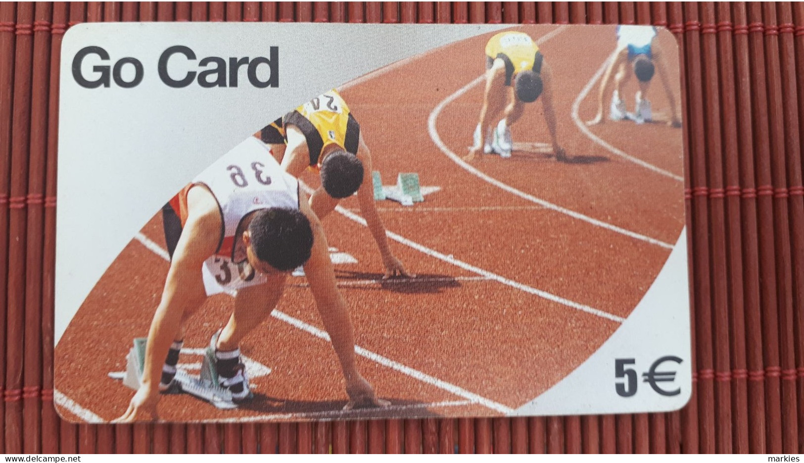 Sport Prepaidcard Go Card   Belgium Used  Rare - Cartes GSM, Recharges & Prépayées