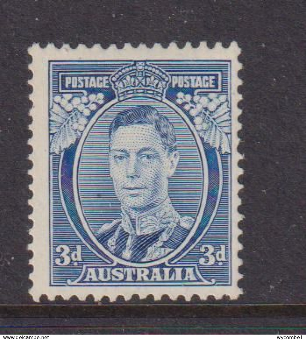 AUSTRALIA - 1938 George VI 3d Die II Perf 131/2x14  Never Hinged Mint - Nuovi