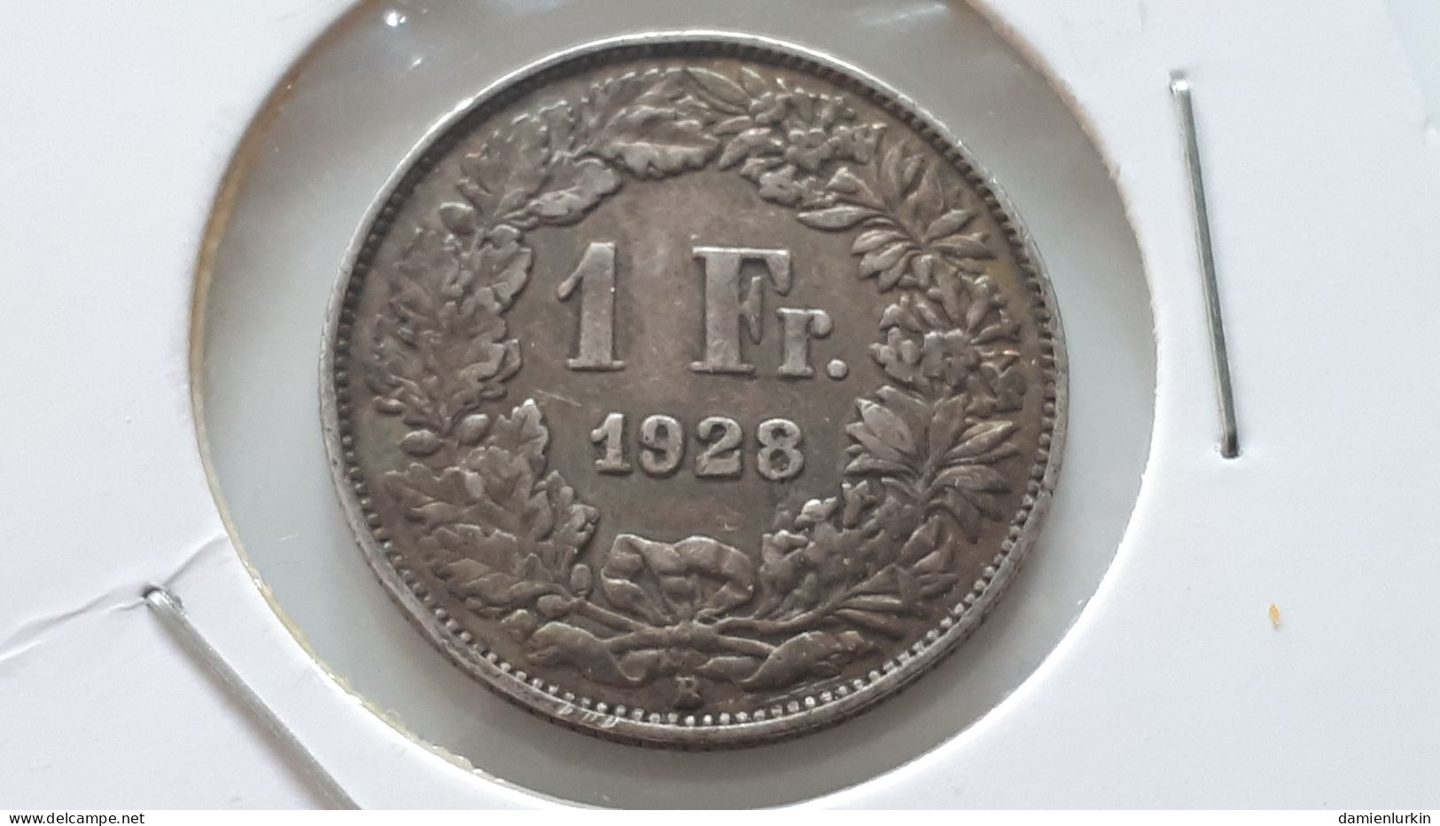 SUISSE 1 FRANC 1928 ARGENT/SILVER/SILBER/ARGENTO COTES : 8€-10€-14€-27€-62€ - Autres & Non Classés