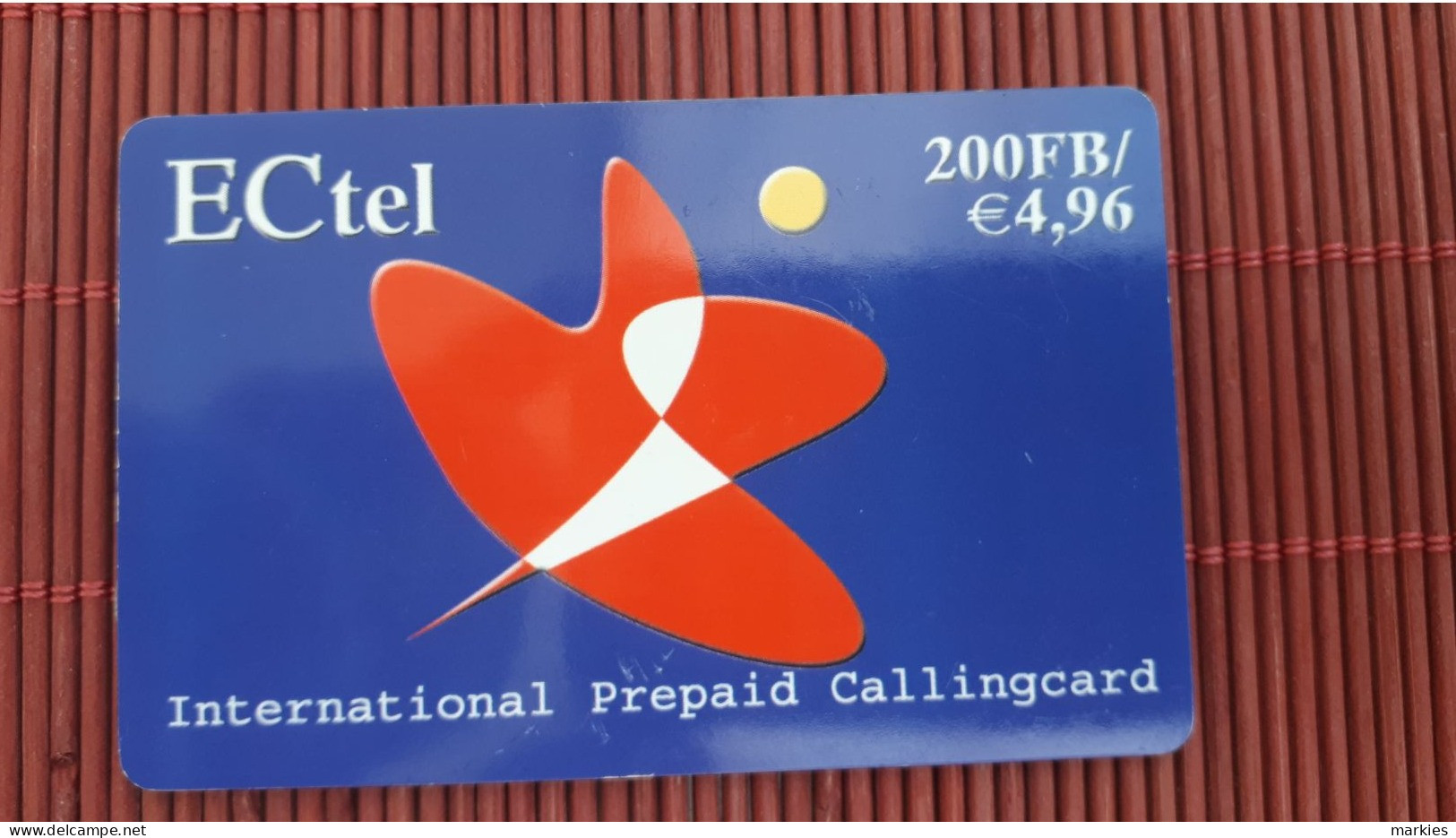 Prepaidcard  Belgium Used  Rare - [2] Prepaid & Refill Cards