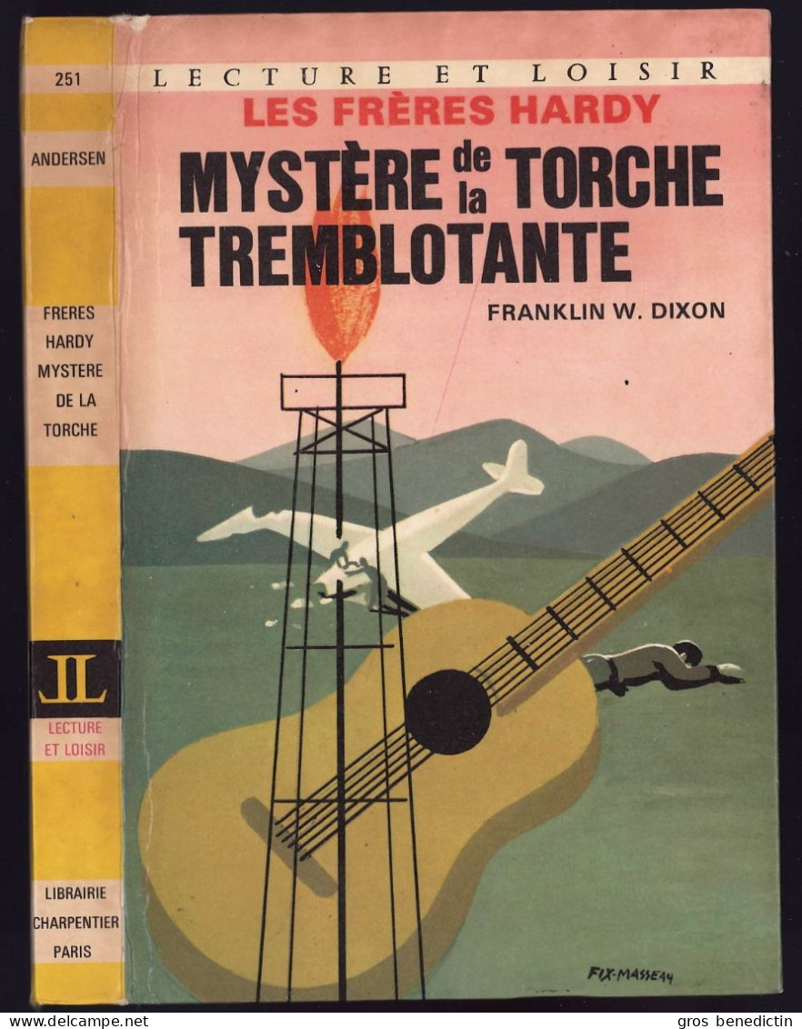 Lecture Et Loisir - "Les Frères Hardy" - Dixon - "Le Mystère De La Torche Tremblotante" - 1978 - #Ben&Hardy - #Ben&Charp - Collection Lectures Und Loisirs