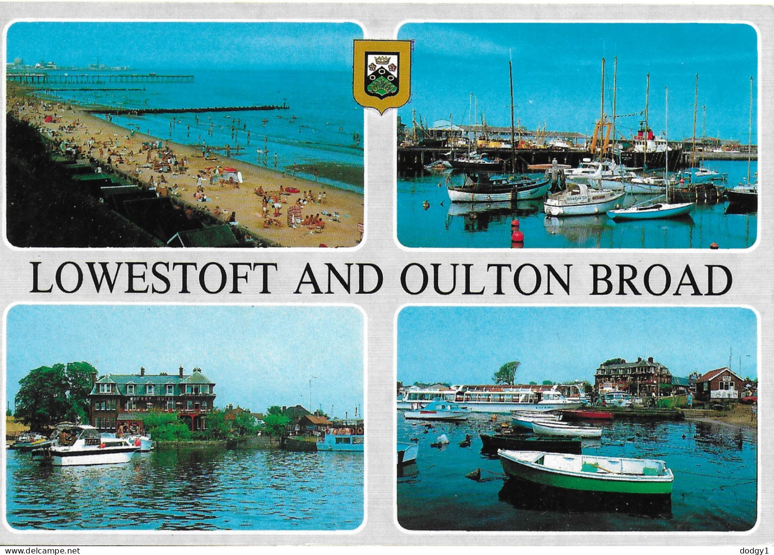 SCENES FROM LOWESTOFT, SUFFOLK, ENGLAND. UNUSED POSTCARD   Wp6 - Lowestoft