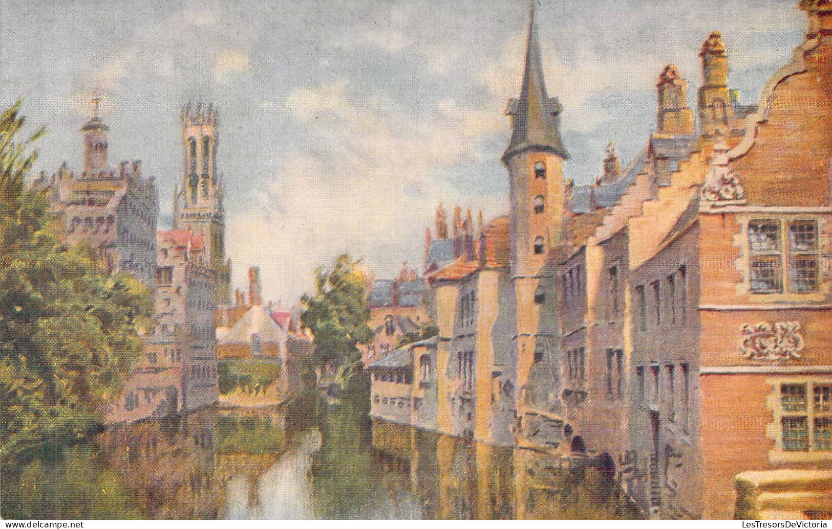 BELGIQUE - BRUGES - Quai Du Rosaire - Carte Postale Ancienne - Brugge