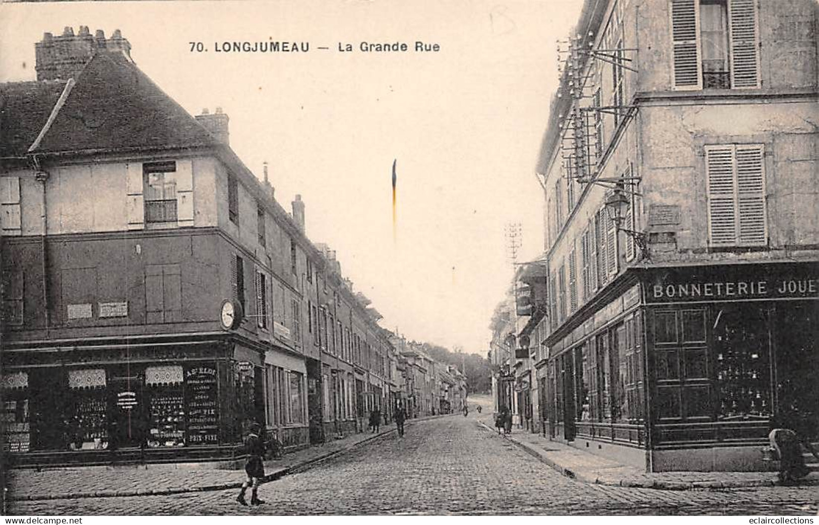 Longjumeau           91          Grande Rue  Magasin D' Horlogerie         (voir Scan) - Longjumeau