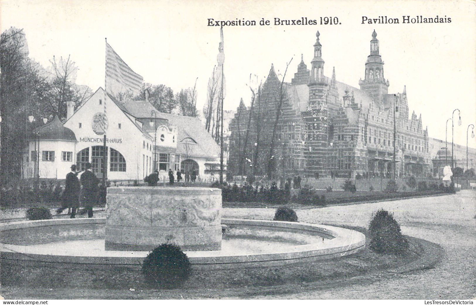 BELGIQUE - BRUXELLES - Exposition Universelle 1910 - Pavillon Hollandais - Carte Postale Ancienne - Universal Exhibitions