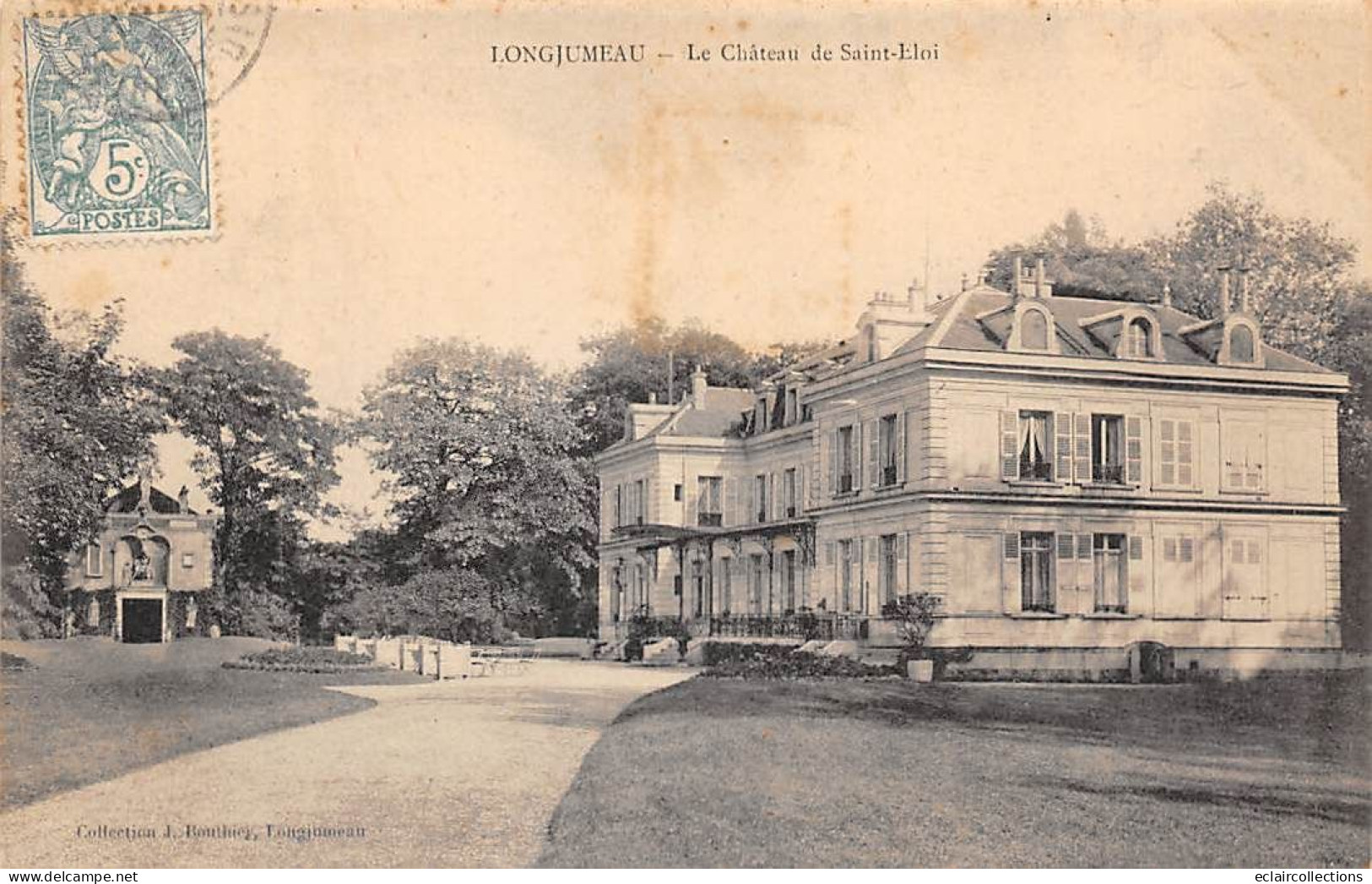 Longjumeau           91          Le Château De Saint Eloi           (voir Scan) - Longjumeau