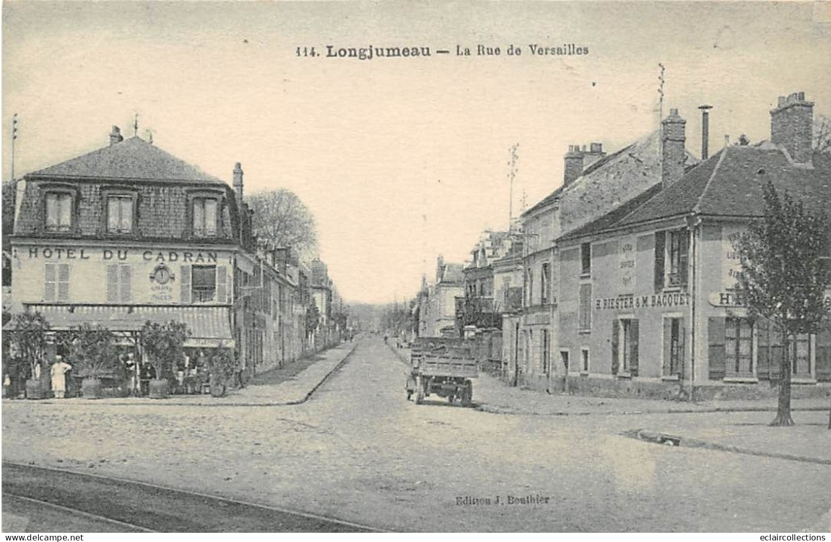 Longjumeau           91           La Rue De Versailles   N° 114         (voir Scan) - Longjumeau