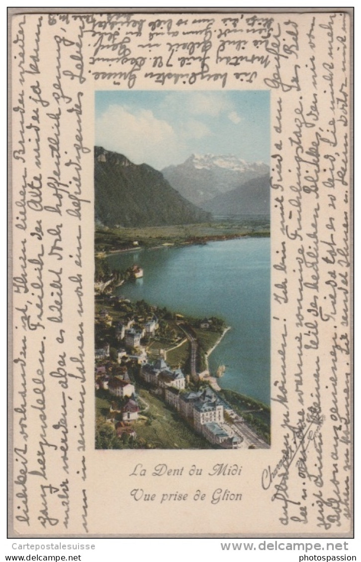 Montreux - Territet - Villeneuve - Baie Du Château De Chillon - Lac Léman - Villeneuve