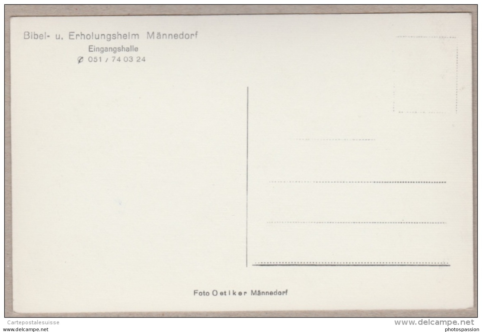 Bibel- Und Erholungsheim Männedorf - Eingangshalle - Zürich - Männedorf