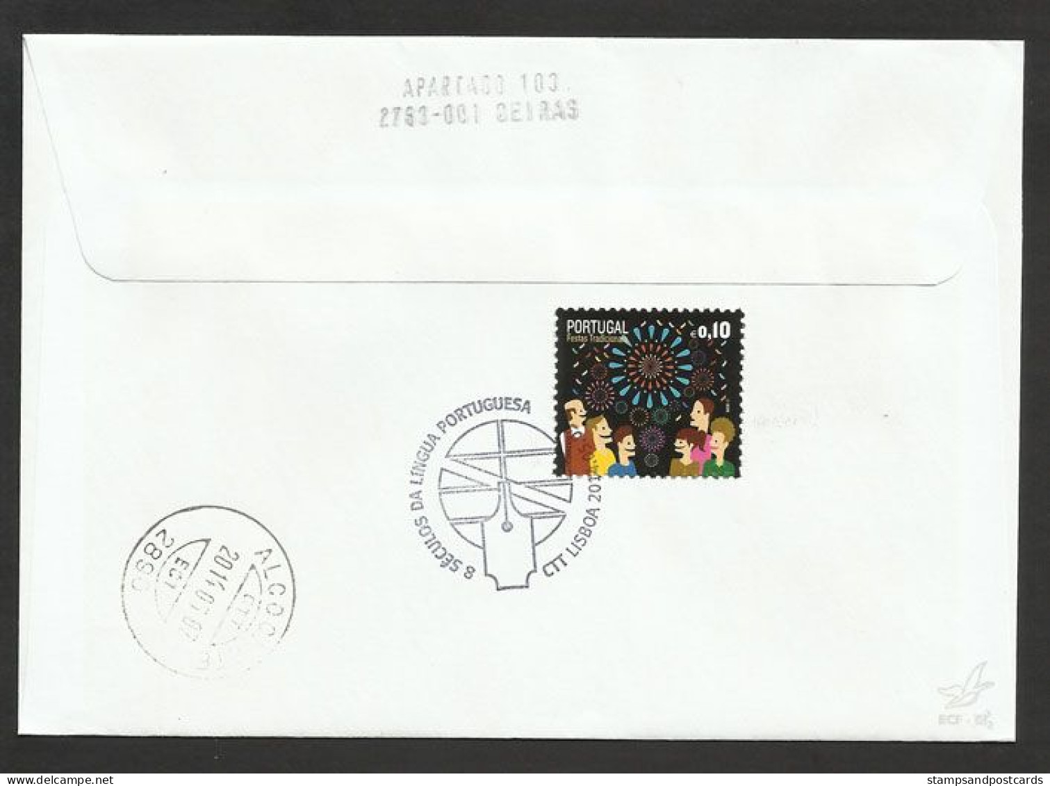 Portugal 8 Siècles Langue Portugaise FDC Recommandée 2014 Emission Commune Brèsil Angola Mozambique Cap Vert Timor Macau - FDC