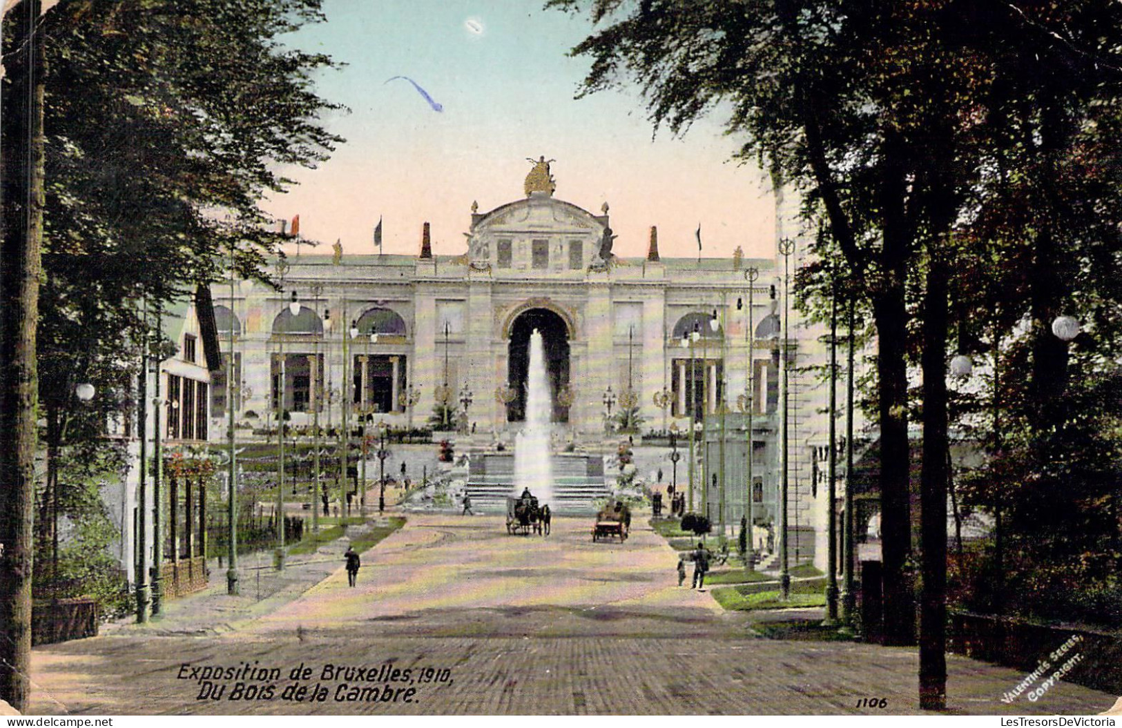 BELGIQUE - BRUXELLES - Exposition Universelle 1910 - Du Bois De La Cambre - Carte Postale Ancienne - Exposiciones Universales