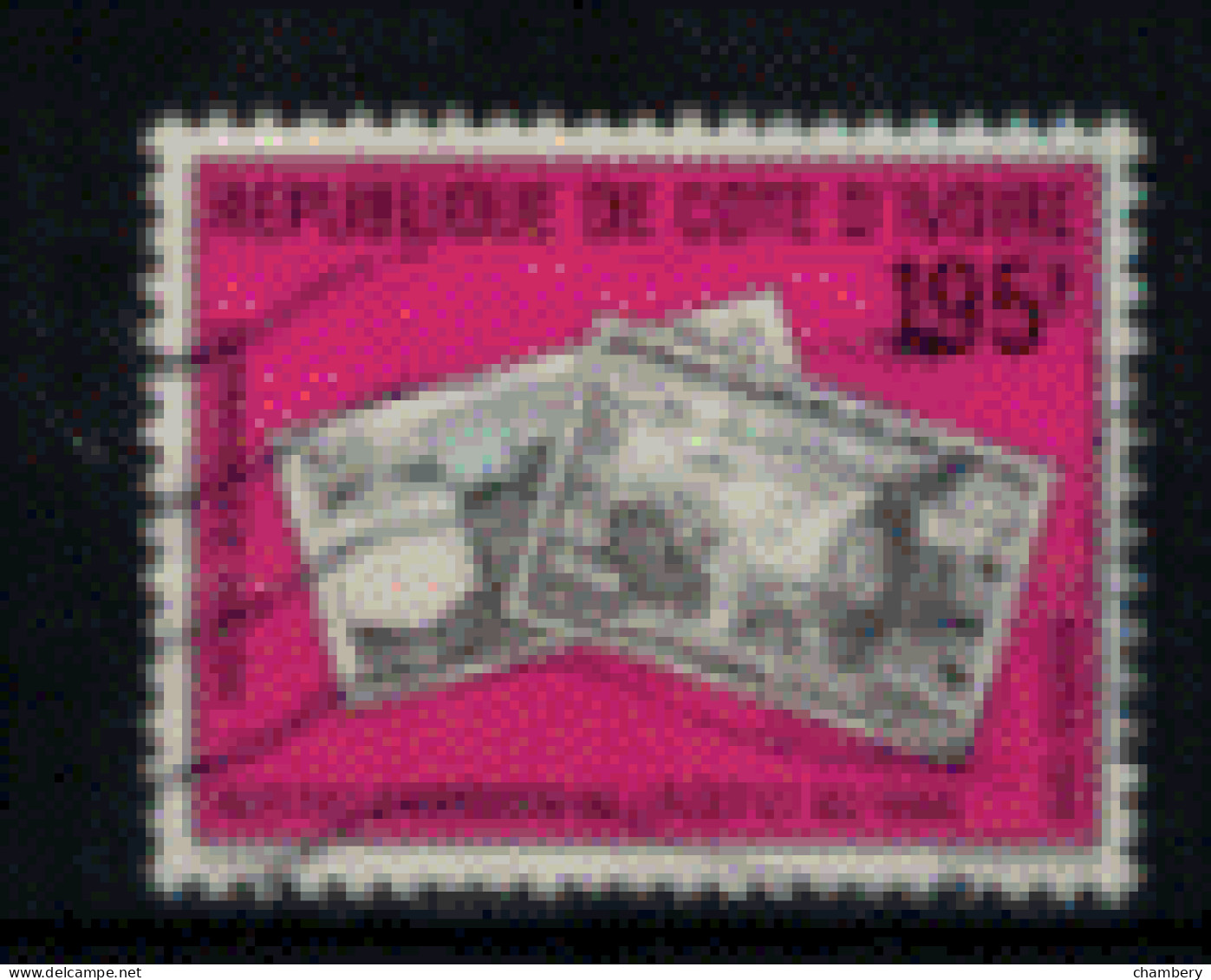 Cote D'Ivoire - "Histoire Des Monnaies - Billet De L'Institut De L'ADF Et Du Togo" - Oblitéré N° 852 De 1991 - Côte D'Ivoire (1960-...)