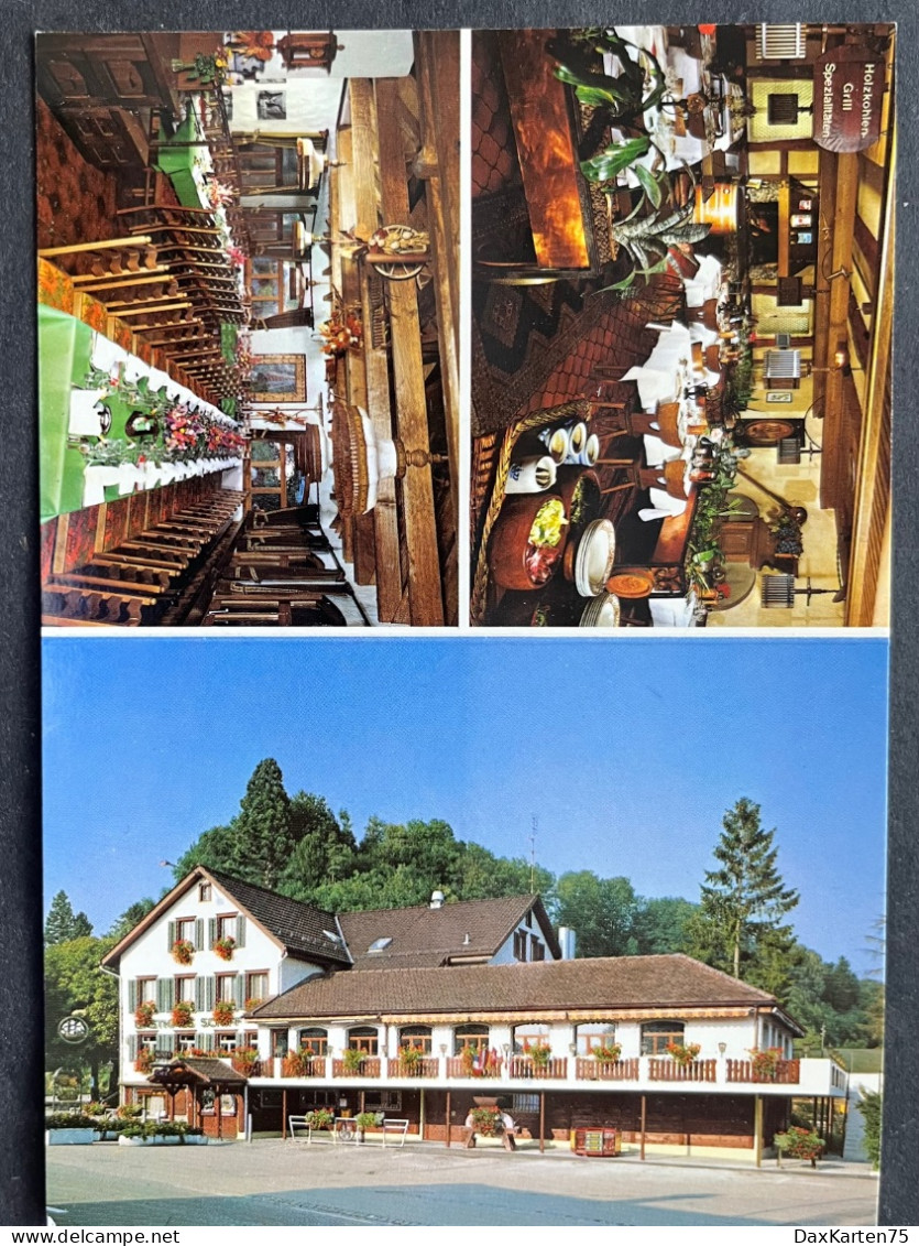 Buriet-Thal/ Restaurant Fischerstube/ Faltkarte - Thal