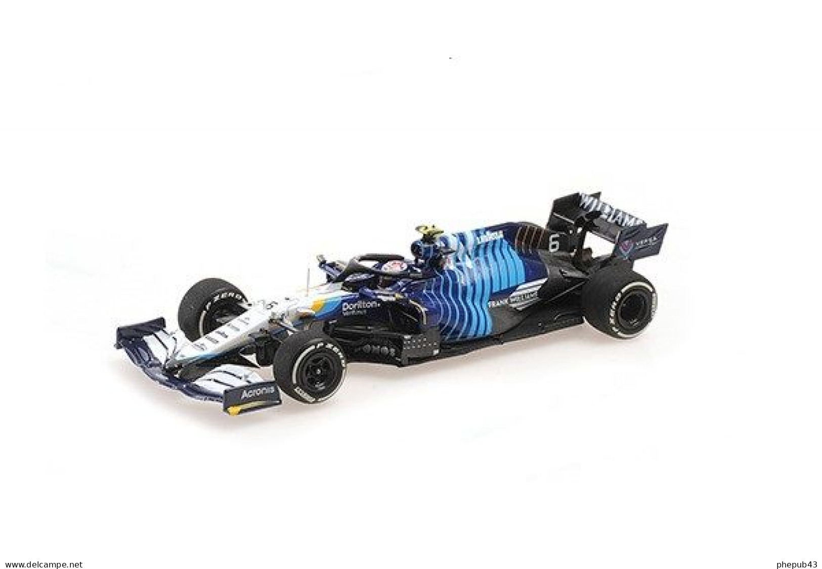 Williams Mercedes FW43B - Nicholas Latifi - Saudi Arabian GP FI 2021 #6 - Minichamps - Minichamps