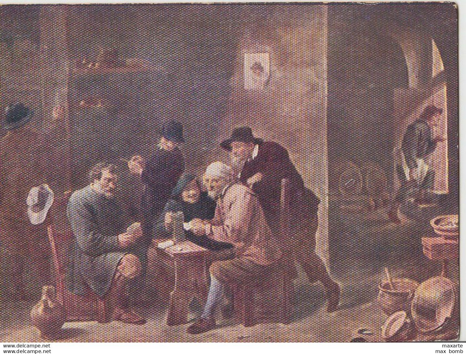 TENIERS - GIOCATORI DI CARTE -- R0266* - Barber, Court