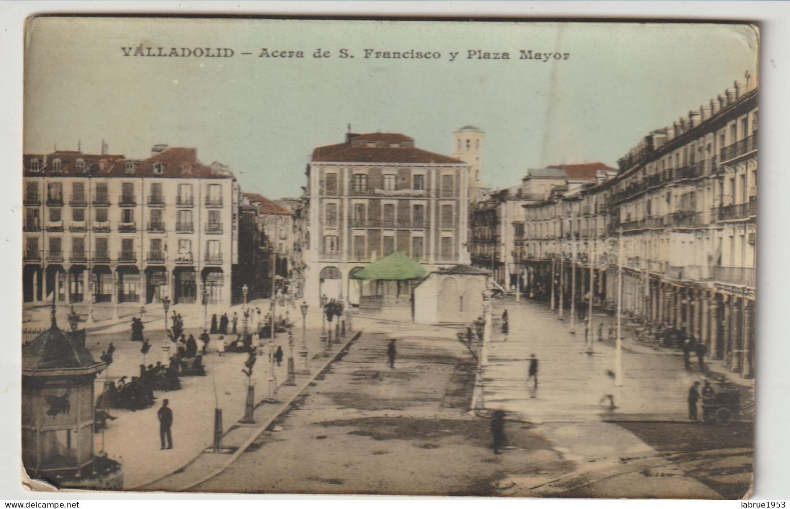 Valladolid - Acera De S. Francisco Y Plaza Mayor - ( G.440) - Valladolid