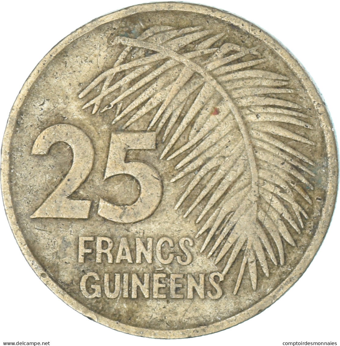 Monnaie, Guinée, 25 Francs, 1987 - Guinea