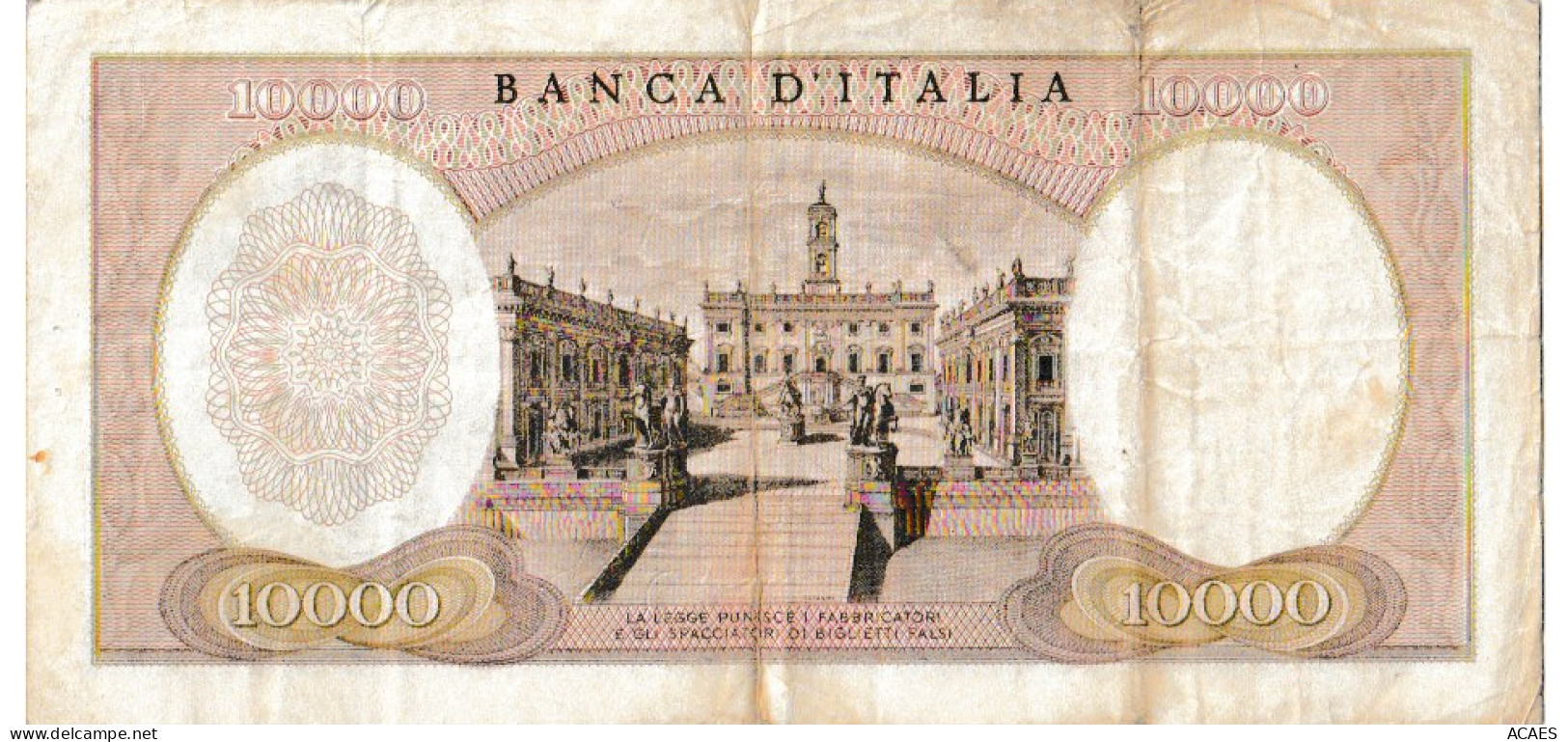 ITALIA - LIRE 10.000 DECR. MIN. 20 MAGGIO 1966 E 12 APRILE 1962 -MICHELANGELO - 10000 Lire