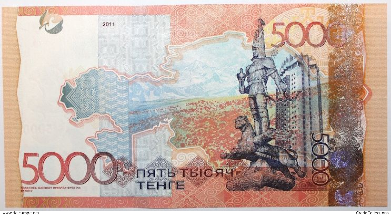 Kazakhstan - 5000 Tenge - 2011 - PICK 38c - NEUF - Kazachstan