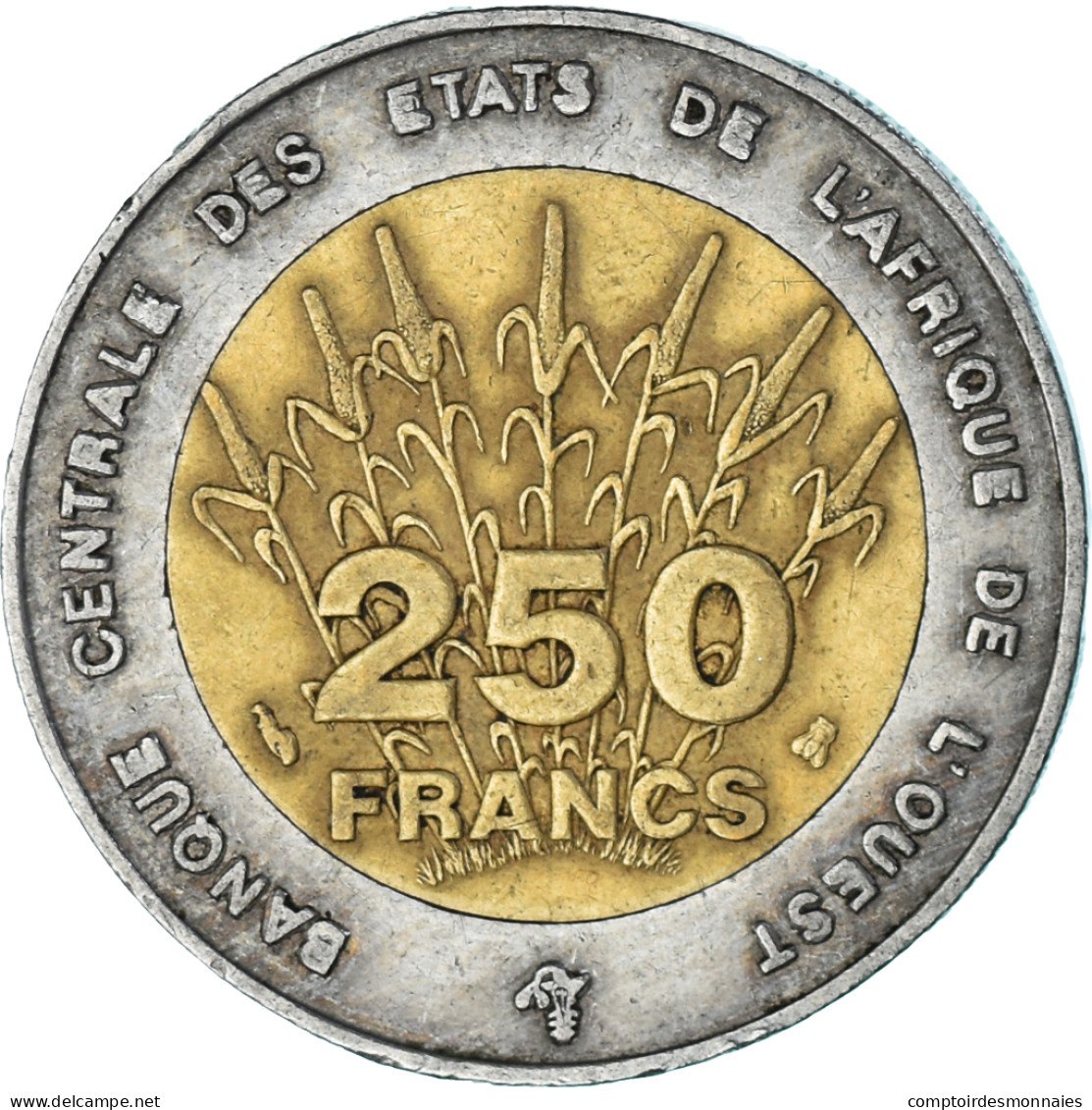 Monnaie, Afrique De L'Ouest, 250 Francs, 1996 - Ivory Coast