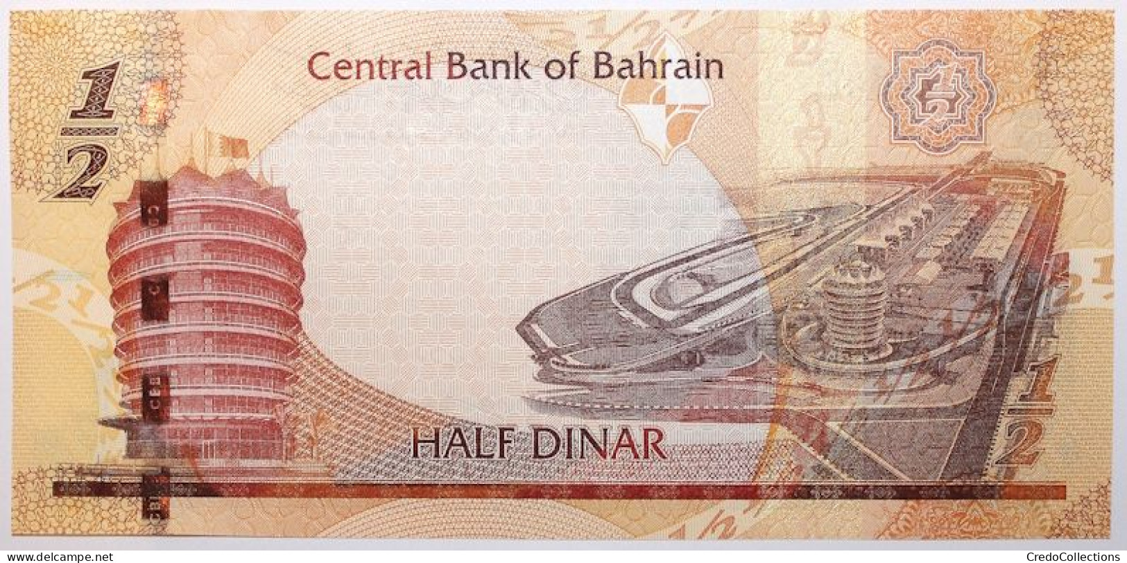 Bahrein - 0,5 Dinar - 2023 - PICK 30b - NEUF - Bahrain