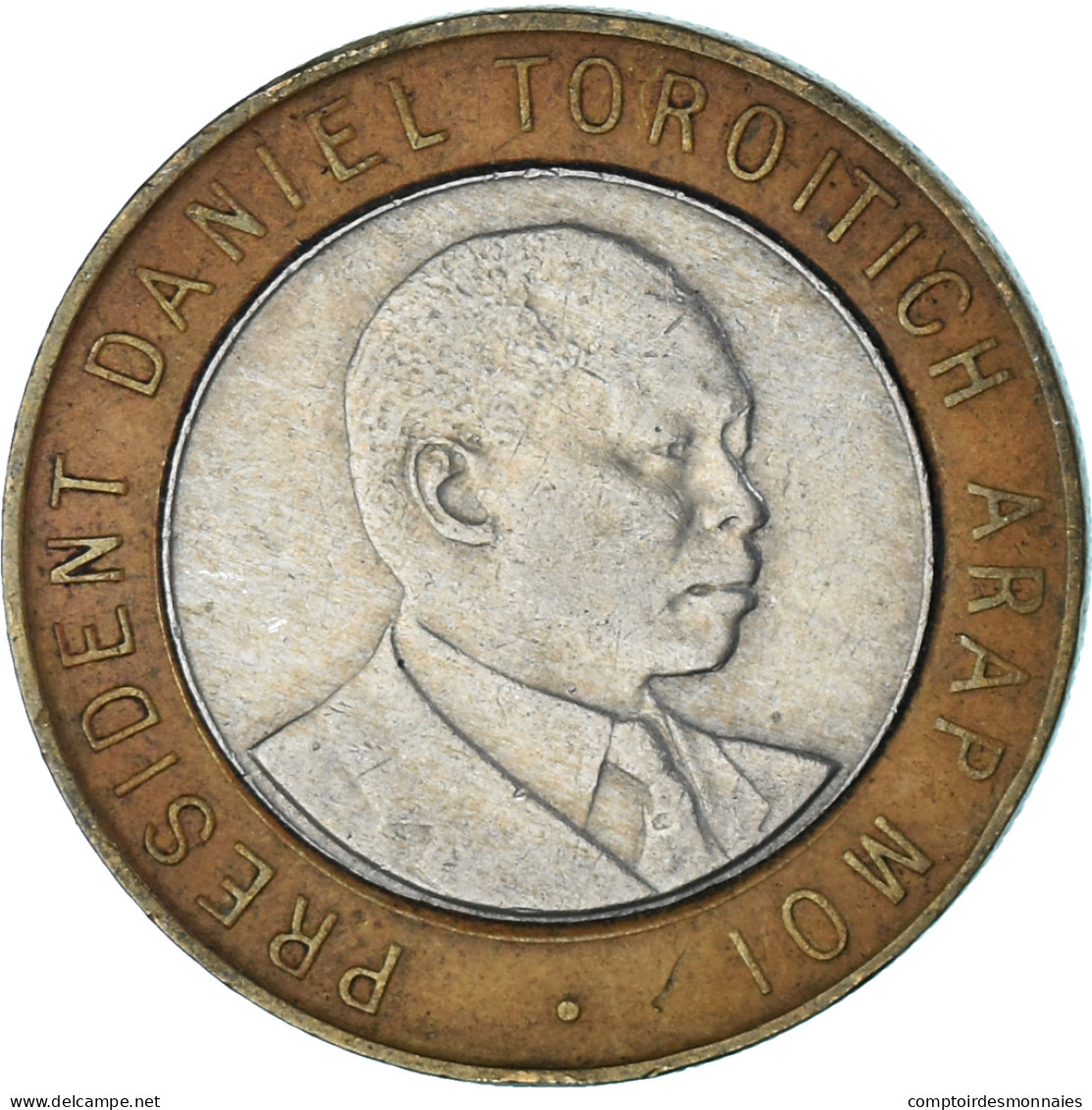 Monnaie, Kenya, 10 Shillings, 1997 - Kenia