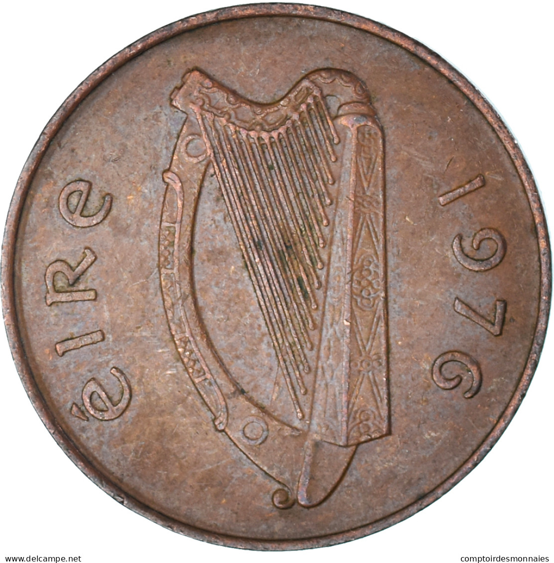 Monnaie, Irlande, 2 Pence, 1976 - Irlande