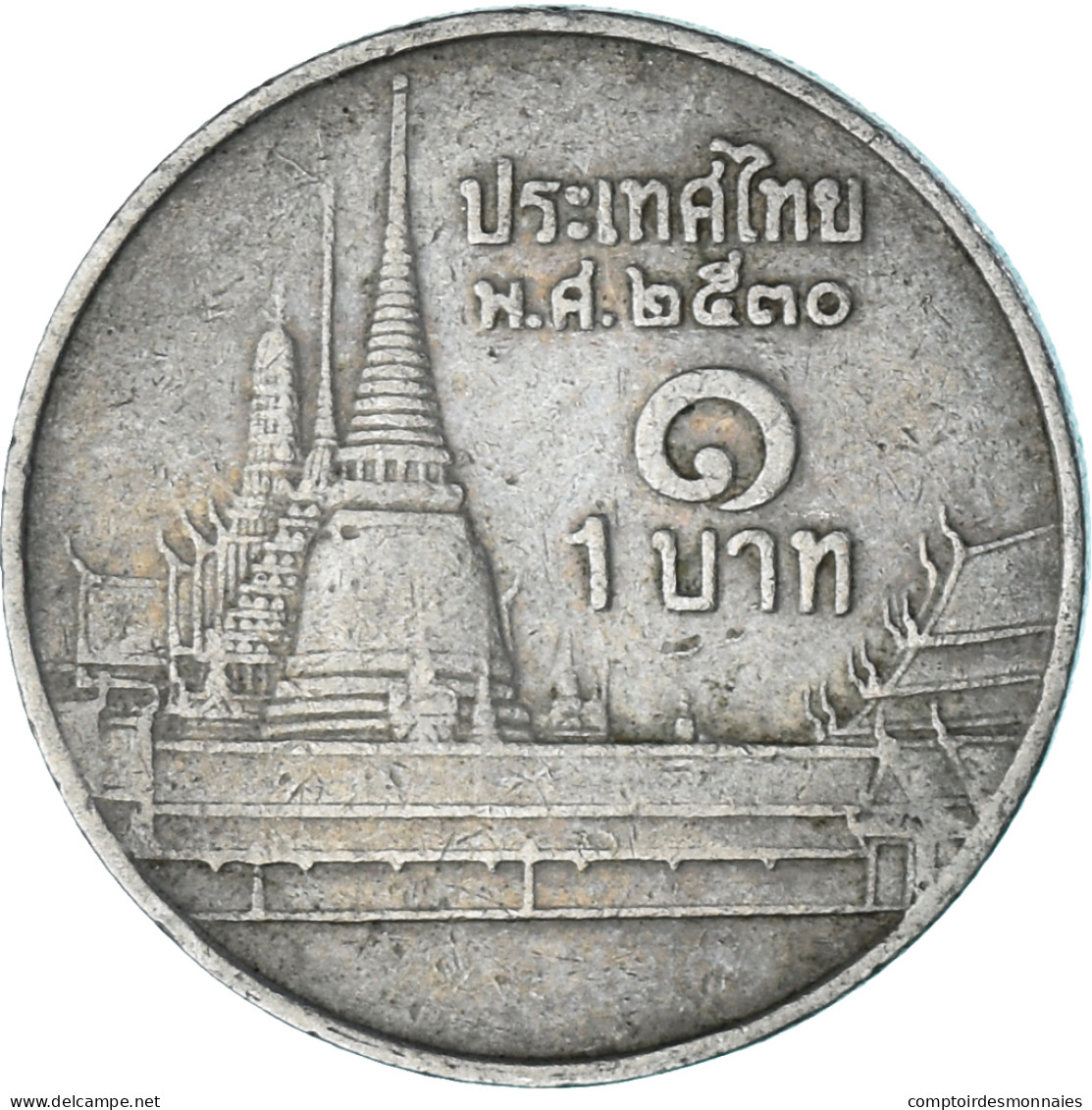 Monnaie, Thaïlande, Baht, 1987 - Tailandia