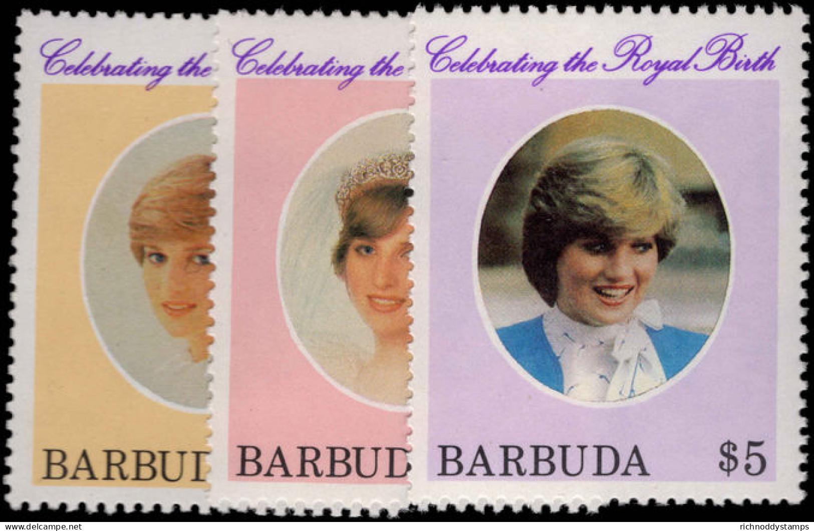 Barbuda 1982 Birth Of Prince William Unmounted Mint. - Barbuda (...-1981)