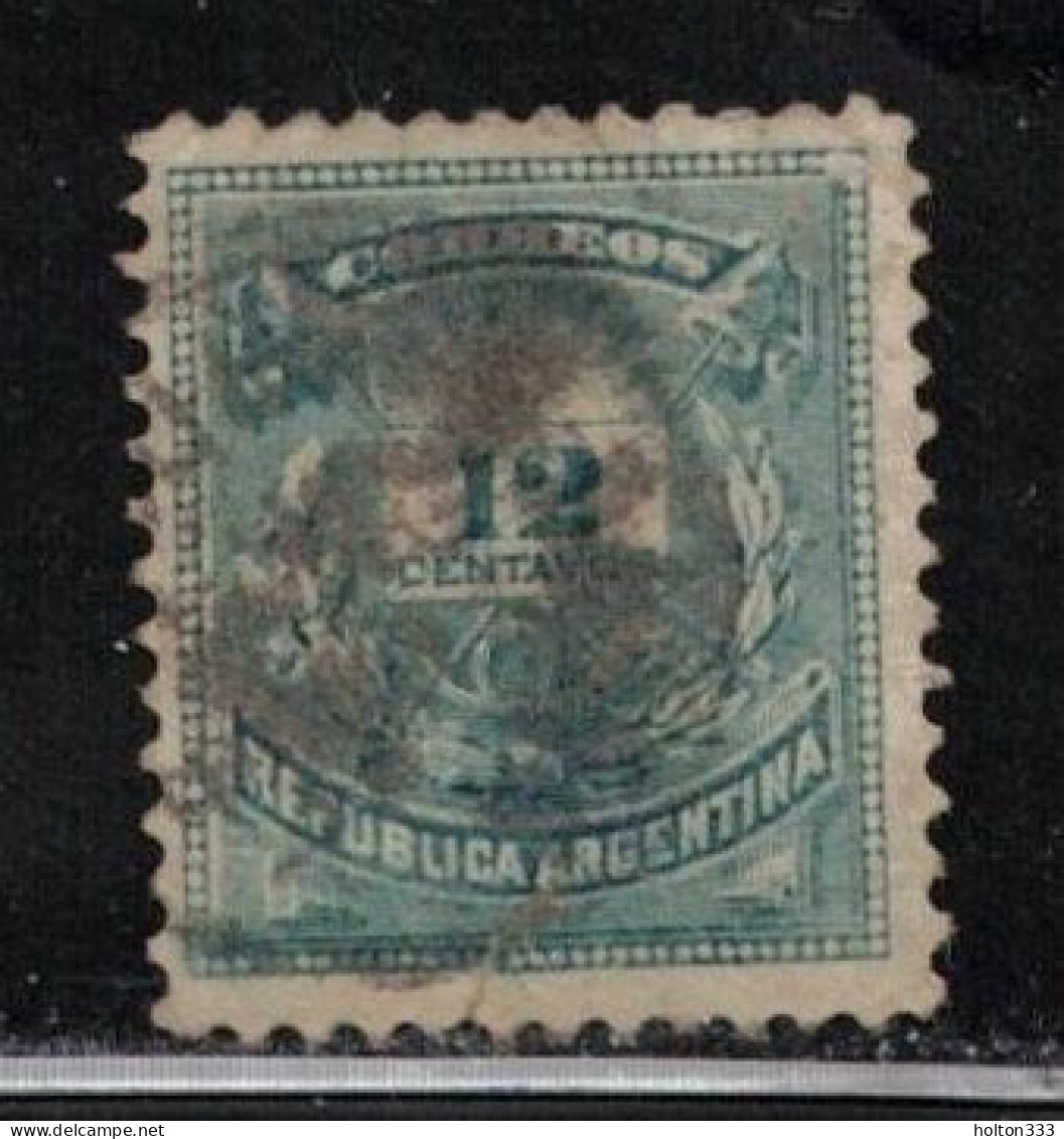 ARGENTINA Scott # 46 Used - Hinge Remnant - Used Stamps