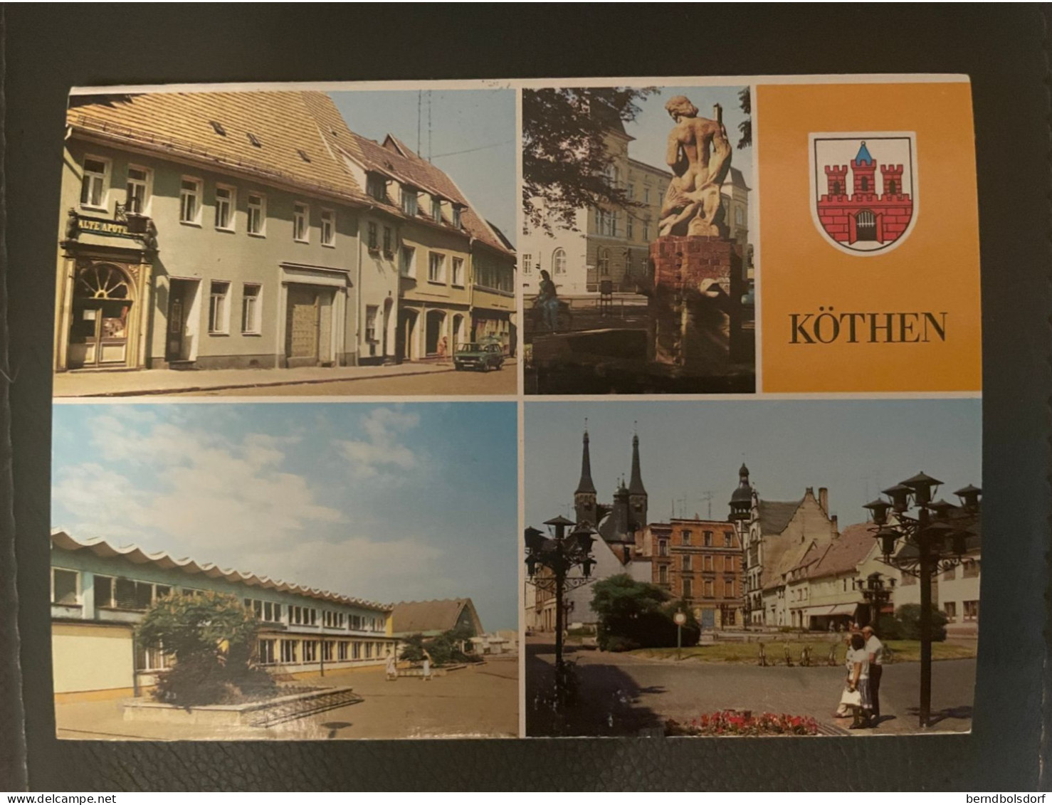 Ansichtskarte, Köthen, Kartenheft Mit 5 Noch Zusammenhängenden Karten Von Köthen DDR, Ungelaufen - Köthen (Anhalt)