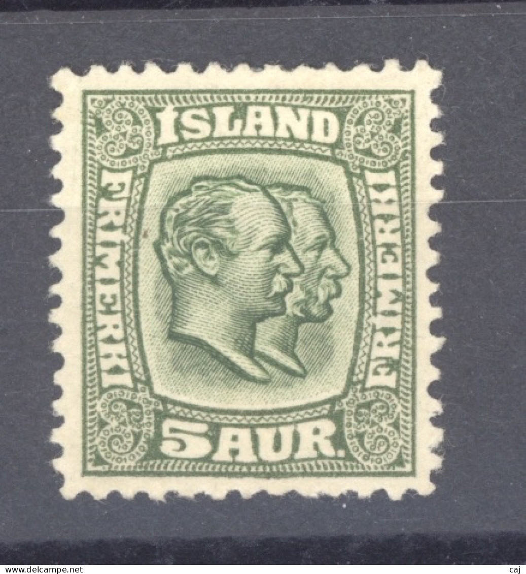 Islande  :  Yv  50  * - Unused Stamps