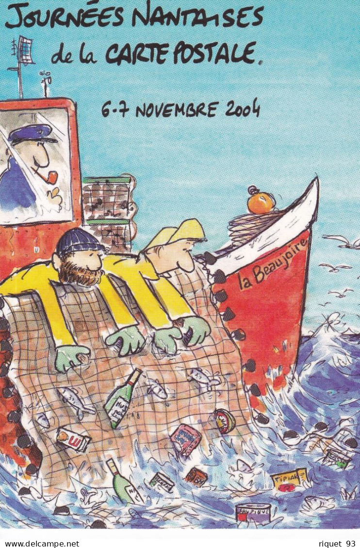 Journées NANTAISES De La CARTE POSTALE -6/7 Novembre 2004 - Bourses & Salons De Collections