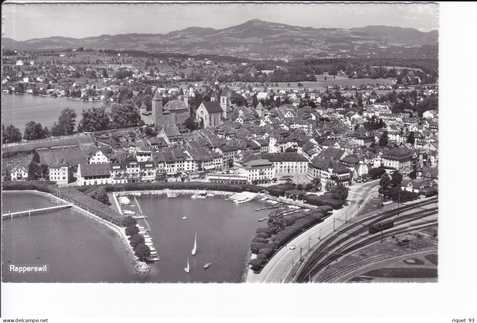 Rapperswill - (vue Aérienne) - Rapperswil-Jona