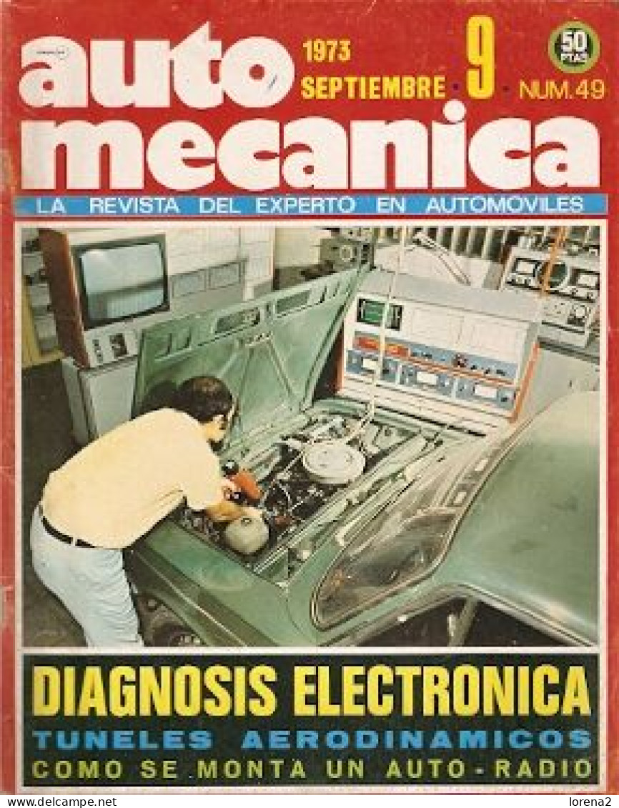 Revista Automecánica Nº 49. Septiembre De 1973. Automec-49 - [1] Fino Al 1980