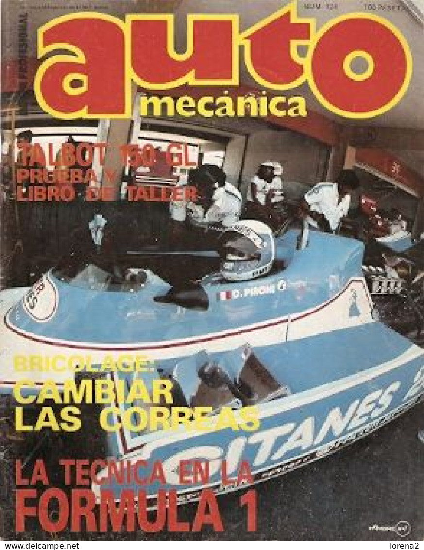 Revista Automecánica Nº 124. Julio De 1980. Automec-124 - [1] Hasta 1980