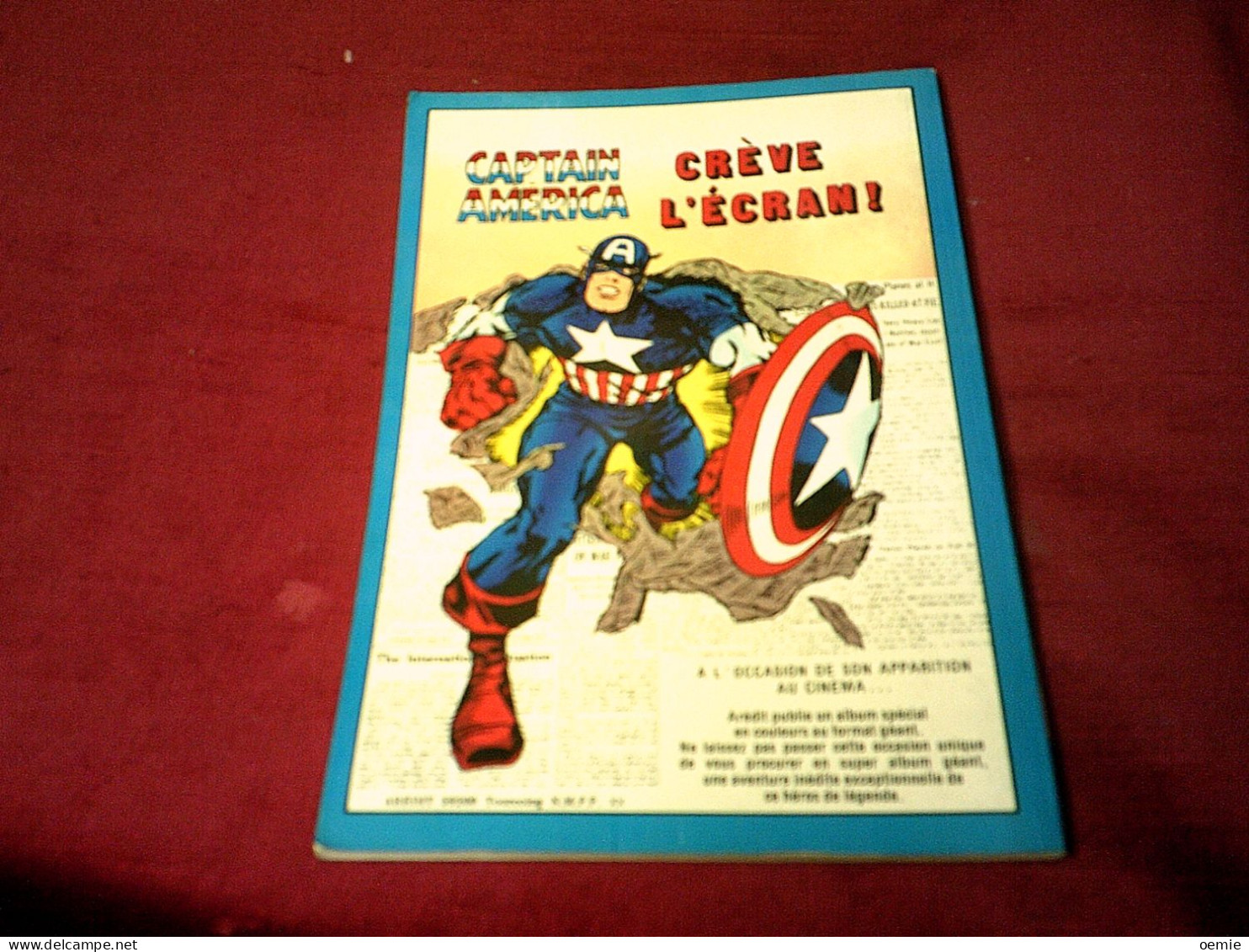 CAPTAIN AMERICA    N° 10  ( 1980 )  LE GRAND SOMMEIL - Captain America