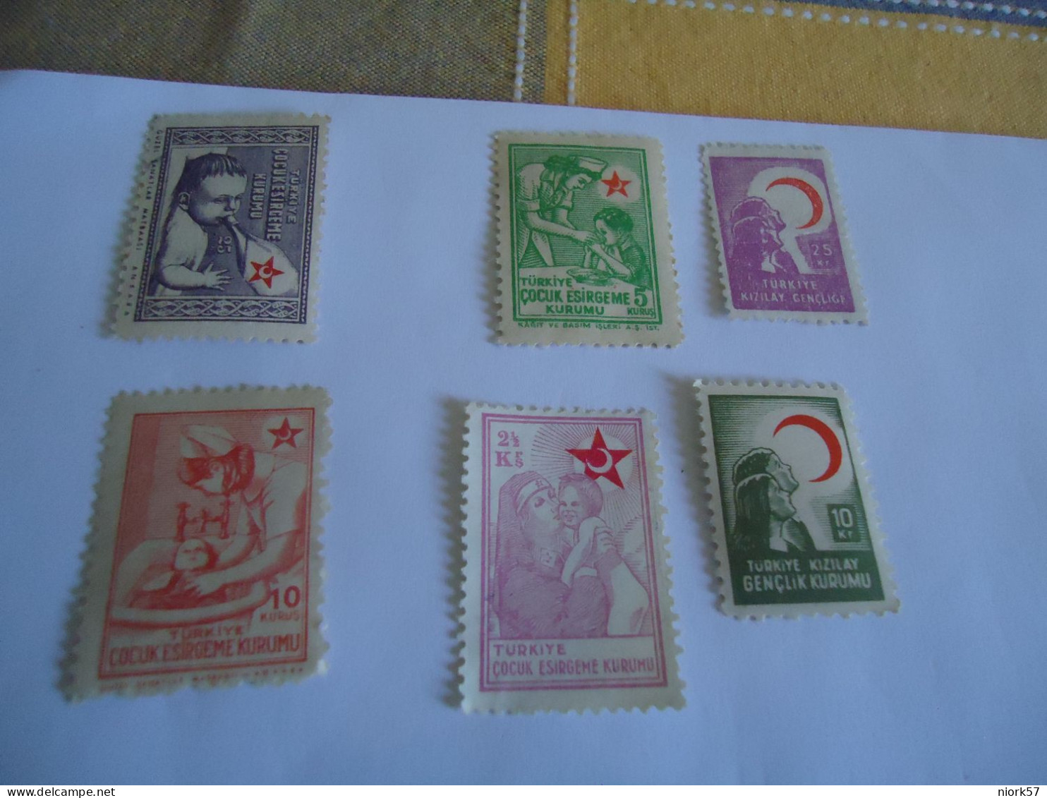 TURKEY   OTTOMAN MNH 6 FUND OVERPRINT - Other & Unclassified