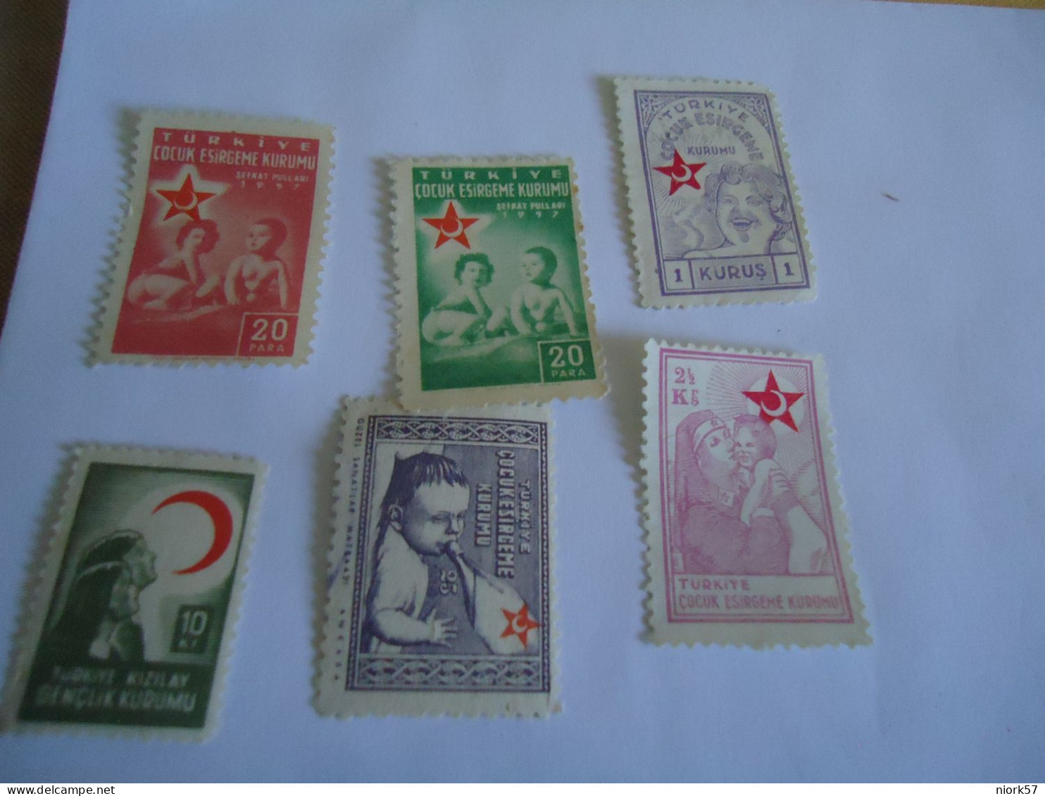 TURKEY   OTTOMAN MNH 6 FUND OVERPRINT - Andere & Zonder Classificatie