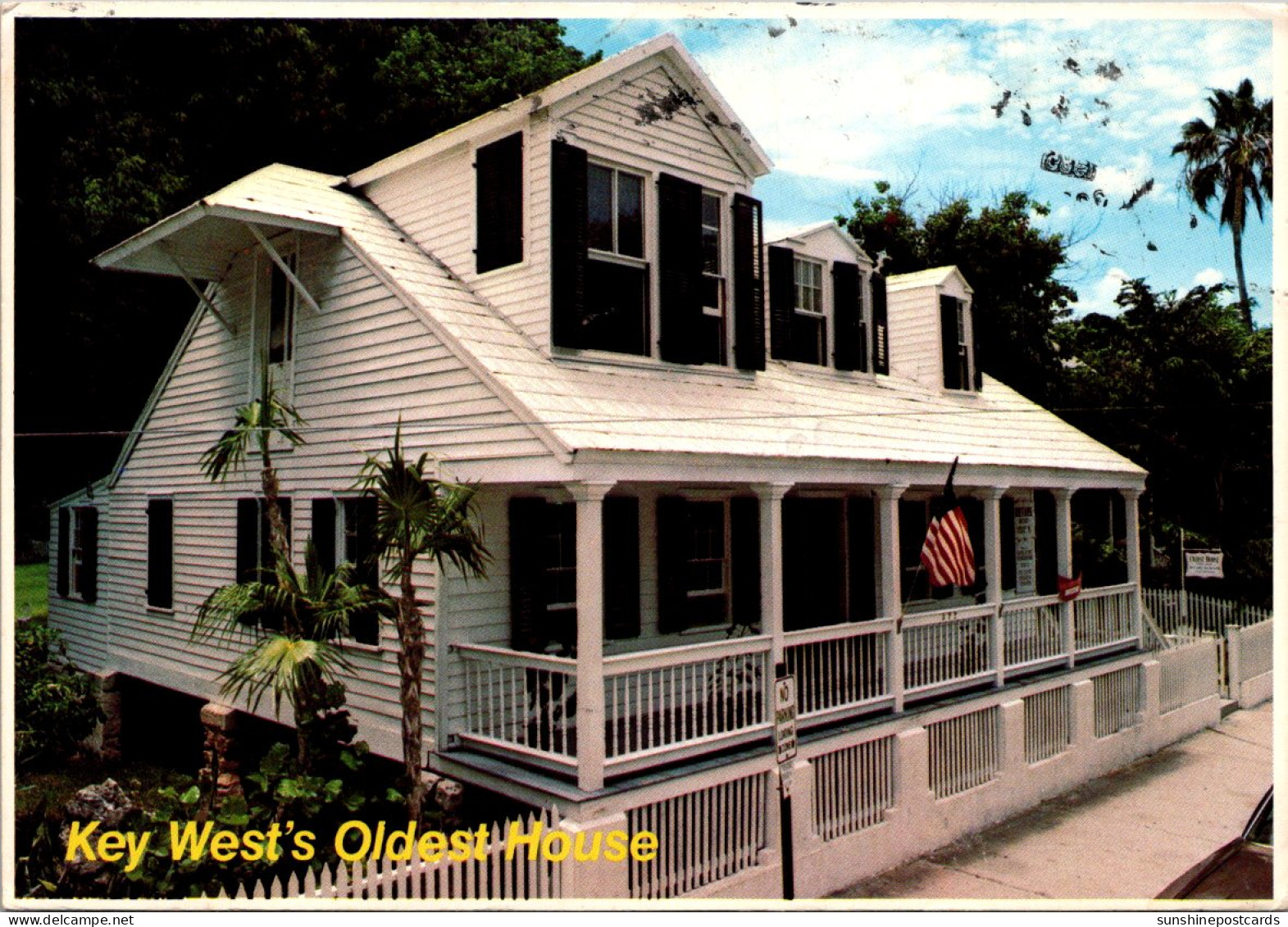 Florida Key West Oldest House Built By Captain Francis Watlington In 1832 - Key West & The Keys