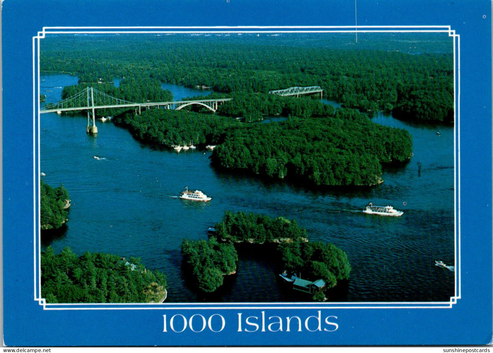 Canada Ontario Thousand Islands View Of Canadian Span Of 1000 Islands Bridge - Thousand Islands