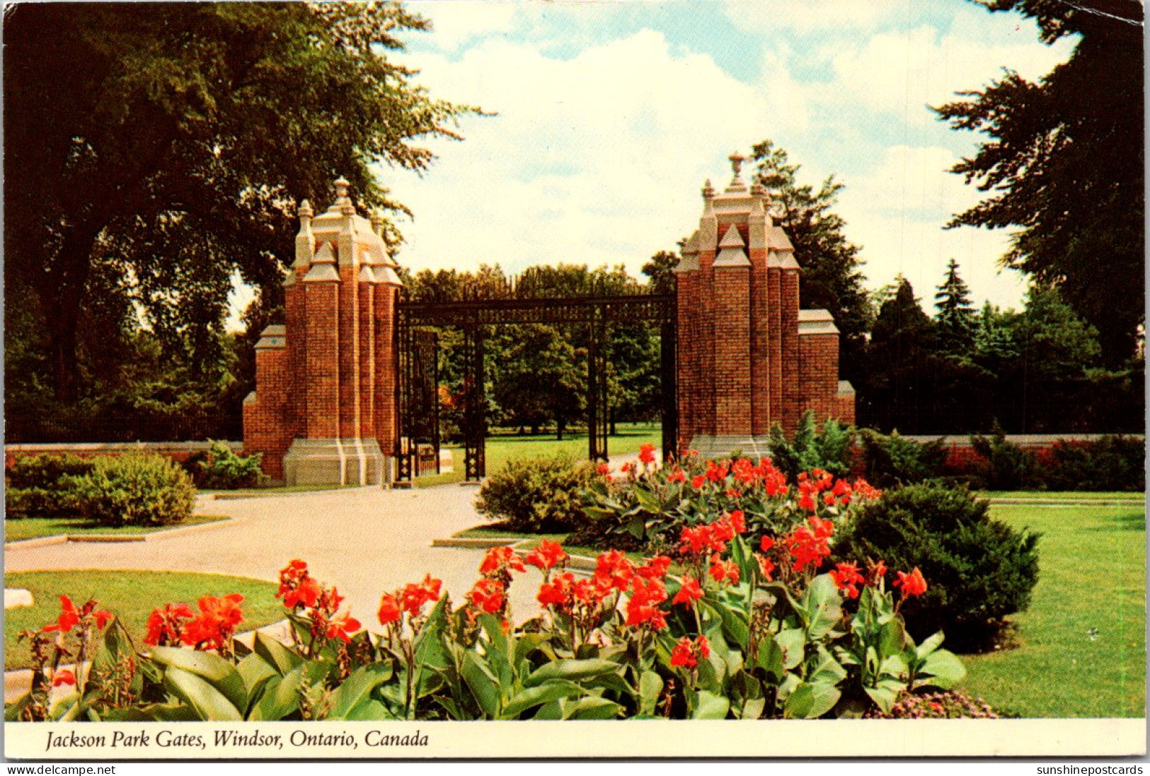Canada Ontario Windsor Jackson Park Gates - Windsor