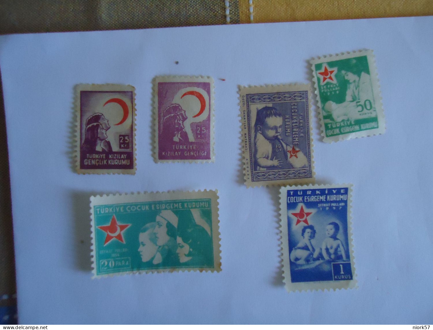 TURKEY   OTTOMAN MNH STAMPS 6 FUND - Andere & Zonder Classificatie